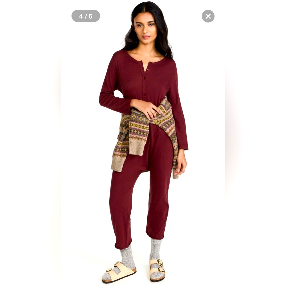 The Great The Long Sleeve Sleeper Jumpsuit